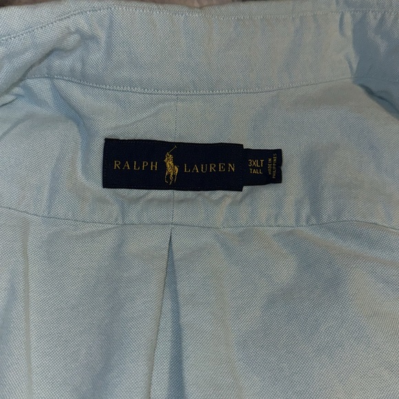 Polo Ralph Lauren Iconic Oxford Shirt 3XL Tall - Picture 8 of 9
